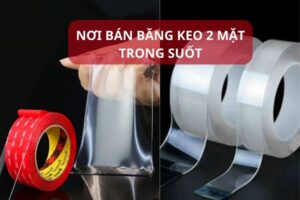 nơi bán băng keo 2 mặt trong suốt
