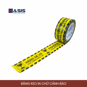Băng Keo In Chữ Cảnh Báo Theo Yêu Cầu
