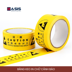 Băng Keo In Chữ Cảnh Báo Theo Yêu Cầu